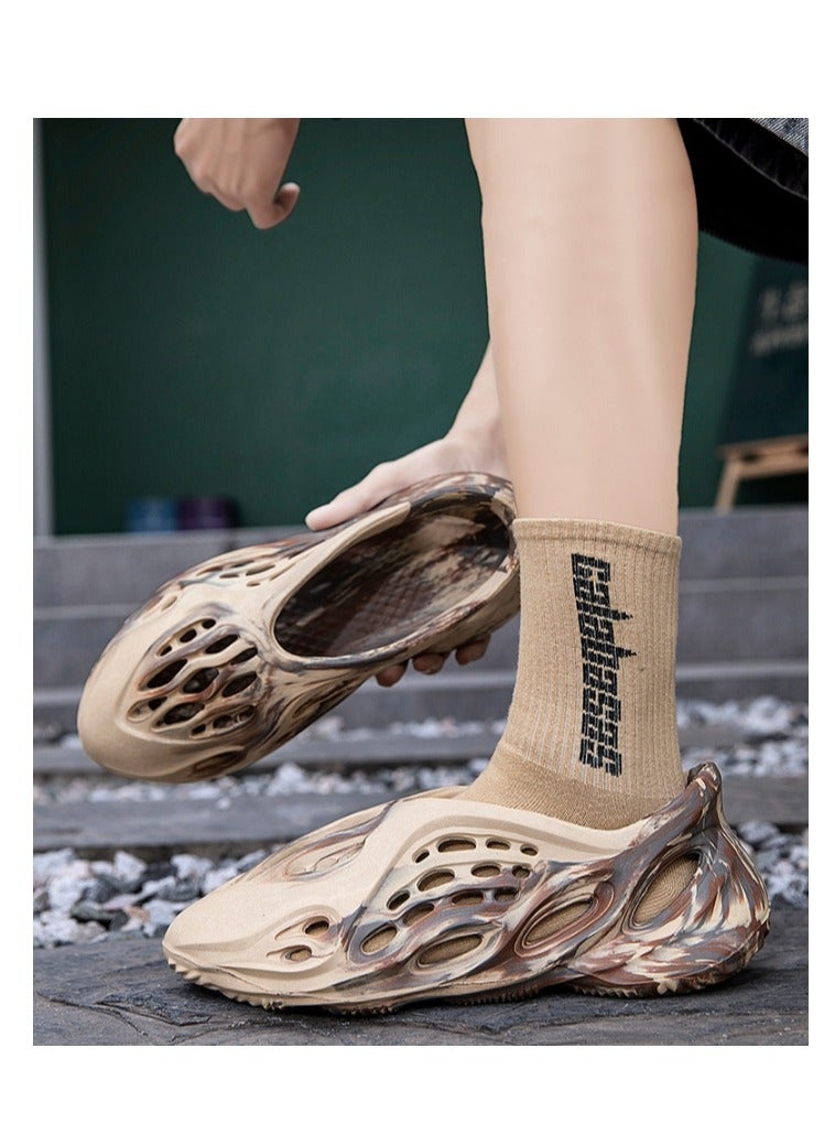 New Camo Coconut Hole Shoes