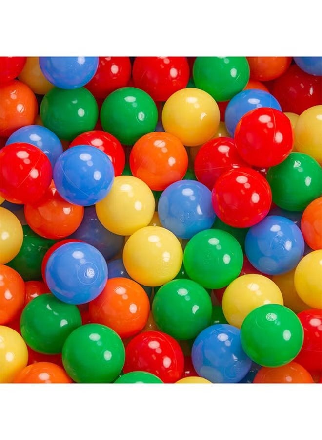 50-Piece Soft Ocean Pit Toy Balls Play Set Multicolored For Age Group 1+ Years 31.4x29x18cm