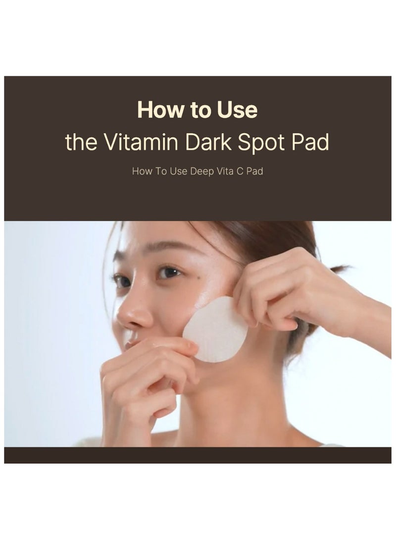 Medicube Deep Vita C Pad I Wiping care for Dark Spots