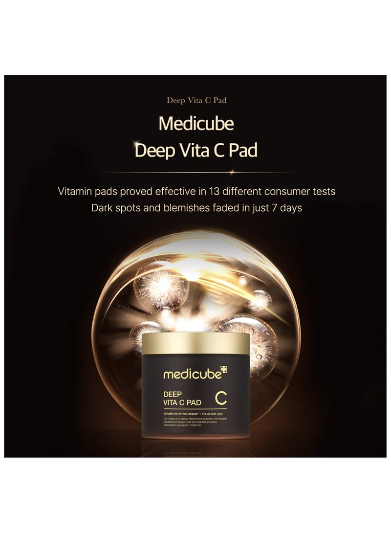 Medicube Deep Vita C Pad I Wiping care for Dark Spots