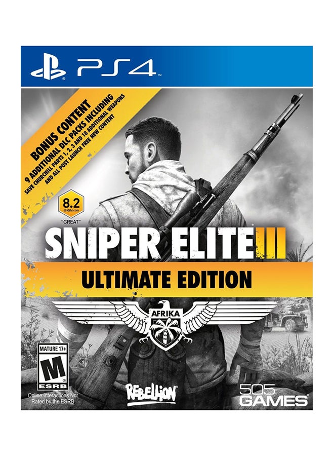 Sniper Elite III - (Intl Version) - PlayStation 4 (PS4)