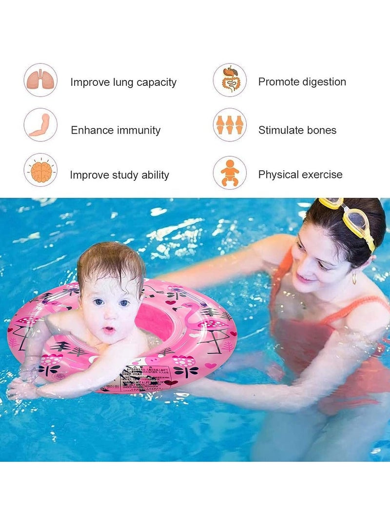 Baby Swimming Float Ring,Baby Swimming Float,Baby Swimming Ring,Baby Swimming Float Ring Pool,Inflatable Swimming Ring with Float Seat for 6-48 Months Children.