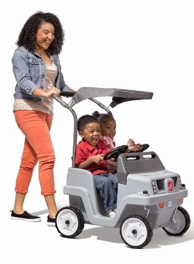 Side-By-Side Push Around SUV- Gray