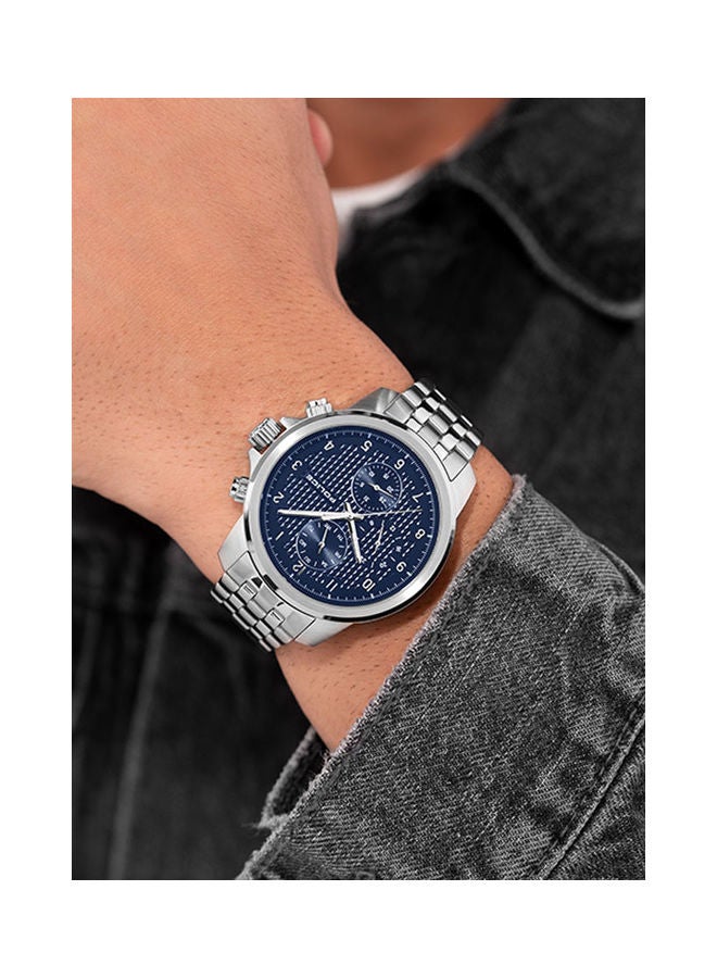 Men's Chronograph Round Shape Metal Wrist Watch PEWJK0021505 - 44 Mm