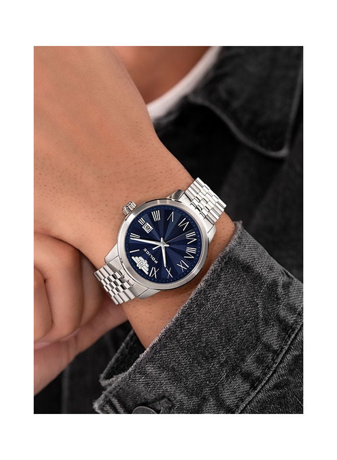 Men's Analog Round Shape Metal Wrist Watch PEWJH0021303 - 41 Mm