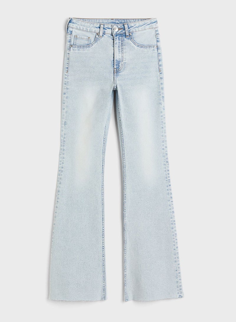 Flared High Waist Jeans