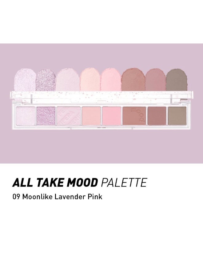 All Take Mood Palette 09 Moonlike Lavender Pink
