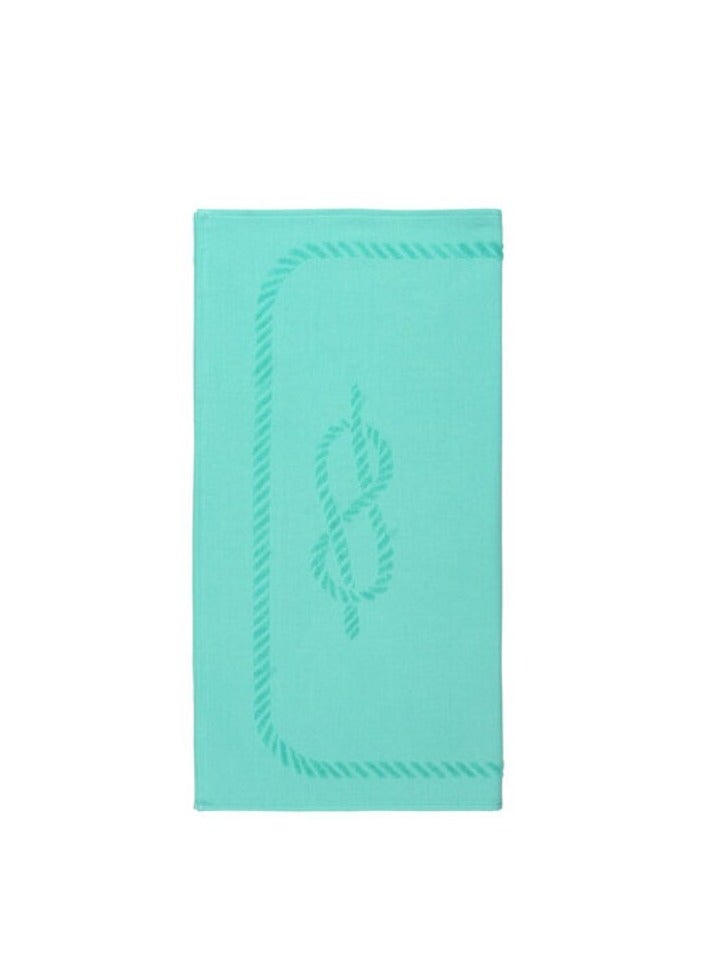 Anemoss Beach Towel, %100 Cotton, Soft, Water Absorbent, Quick Dry, Medium Thick, Pool and Bath Towel, 27x55 in, Mint Green Color