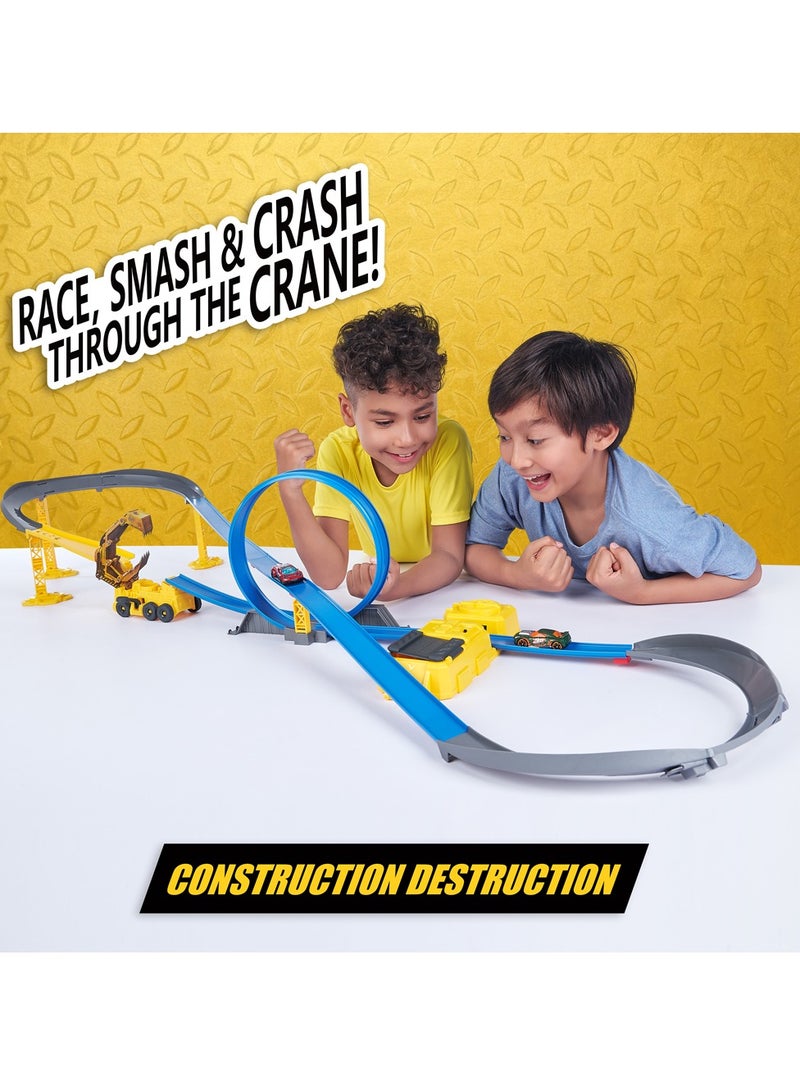 METAL MACHINES Construction Destruction Trackset For Ages 4+