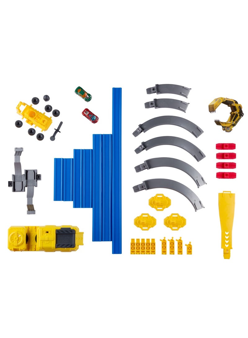 METAL MACHINES Construction Destruction Trackset For Ages 4+