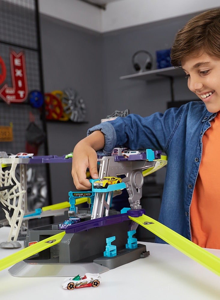 METAL MACHINES Spider Strike Playset Series 1 For Ages 4+