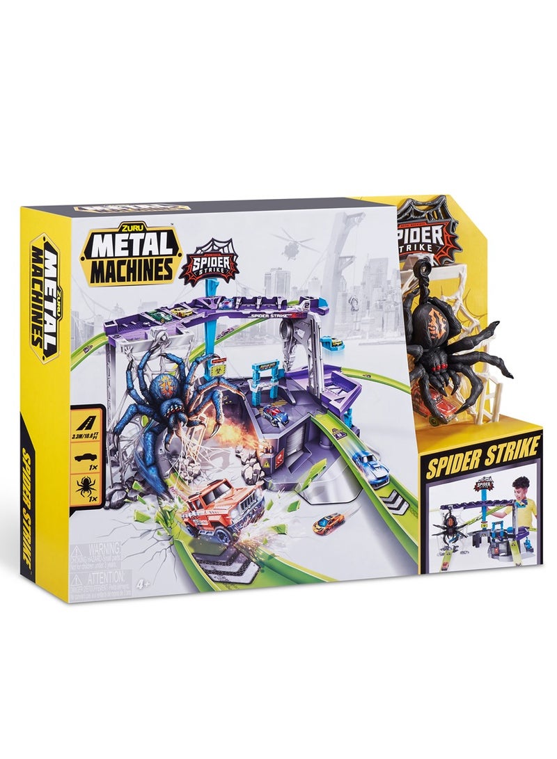 METAL MACHINES Spider Strike Playset Series 1 For Ages 4+