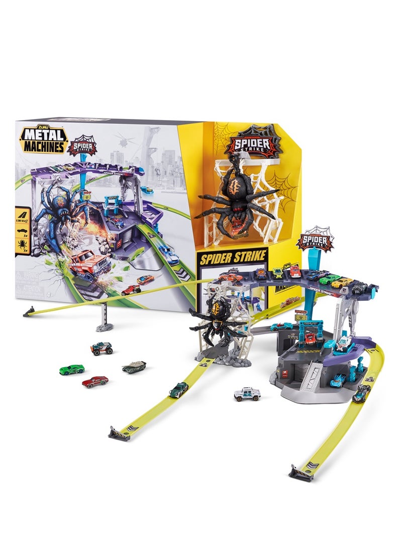METAL MACHINES Spider Strike Playset Series 1 For Ages 4+