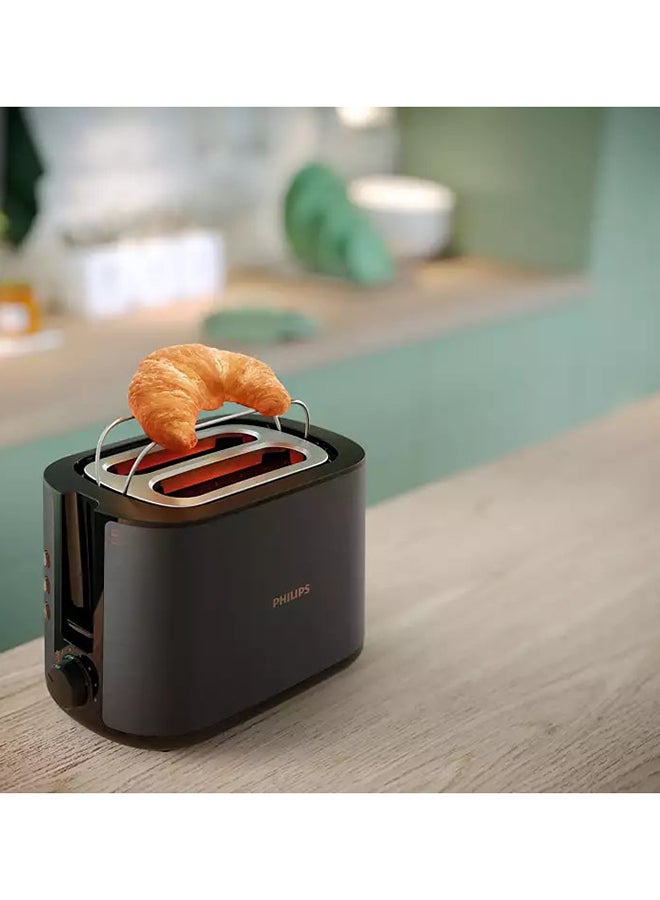 5000 Series Toaster 950 W HD2650/31 Black/Copper
