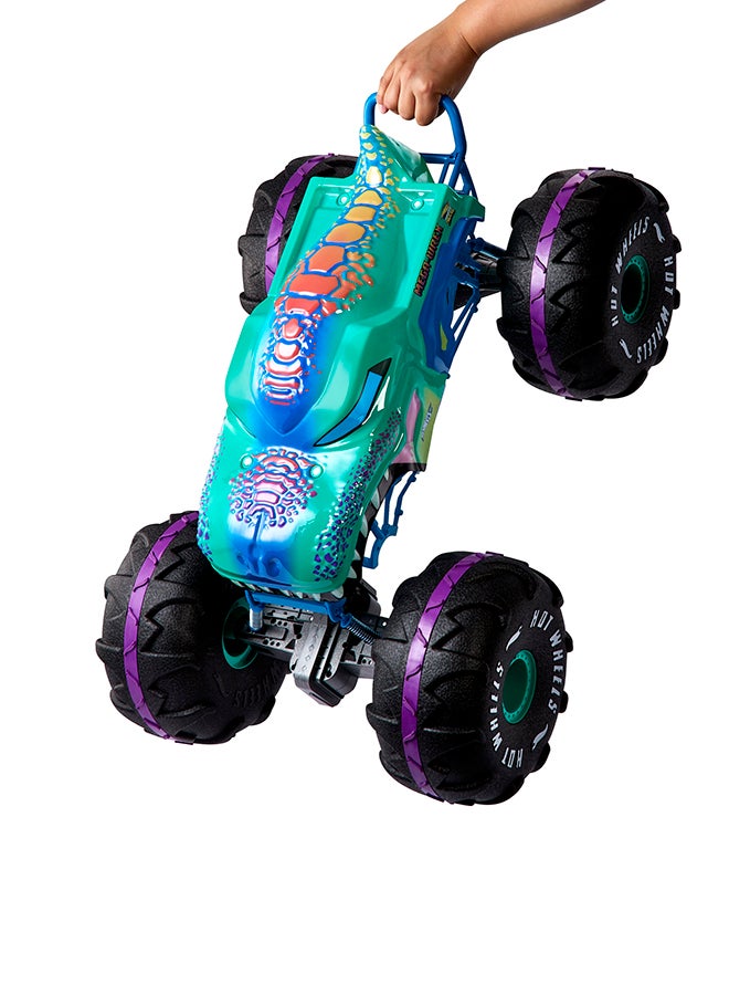 ​® RC Monster Trucks Mega-Wrex™ in 1:6th Scale, Extra Large Remote-Control Toy Truck, More Than 2ft Long