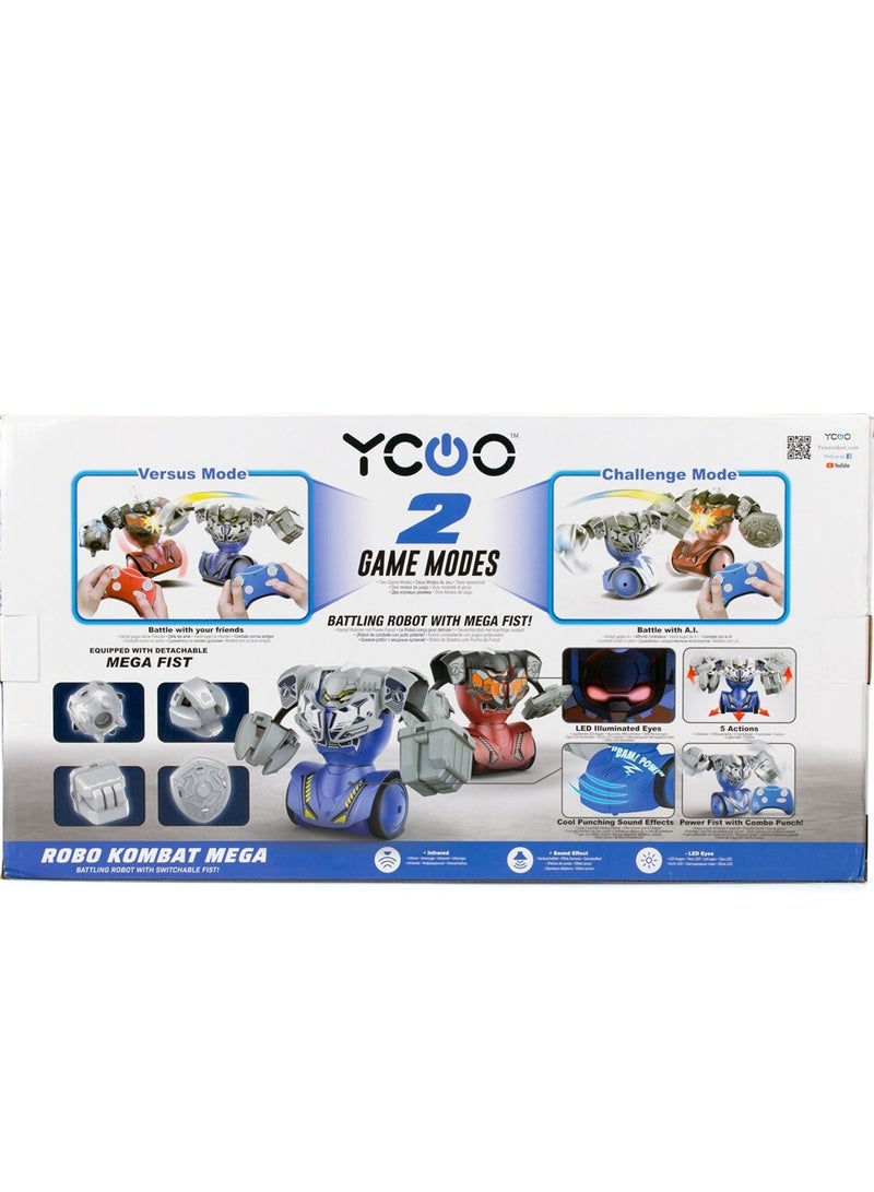 Silverlit YCOO Robo Kombat Mega Twin Pack Robots with Switchable Fist for Ages 5+