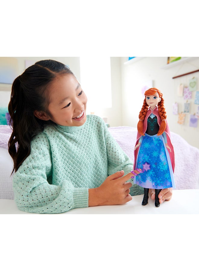 Frozen Anna Magical Color-Change Skirt Fashion Doll, Inspired By  Movie, Posable