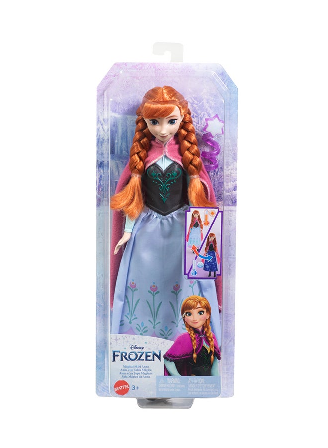 Frozen Anna Magical Color-Change Skirt Fashion Doll, Inspired By  Movie, Posable