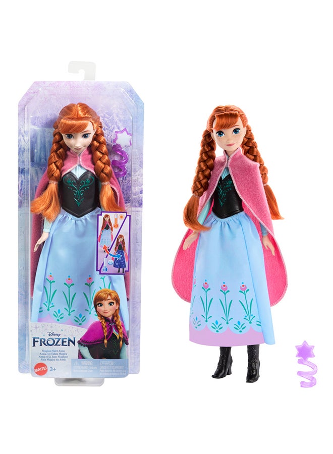 Frozen Anna Magical Color-Change Skirt Fashion Doll, Inspired By  Movie, Posable