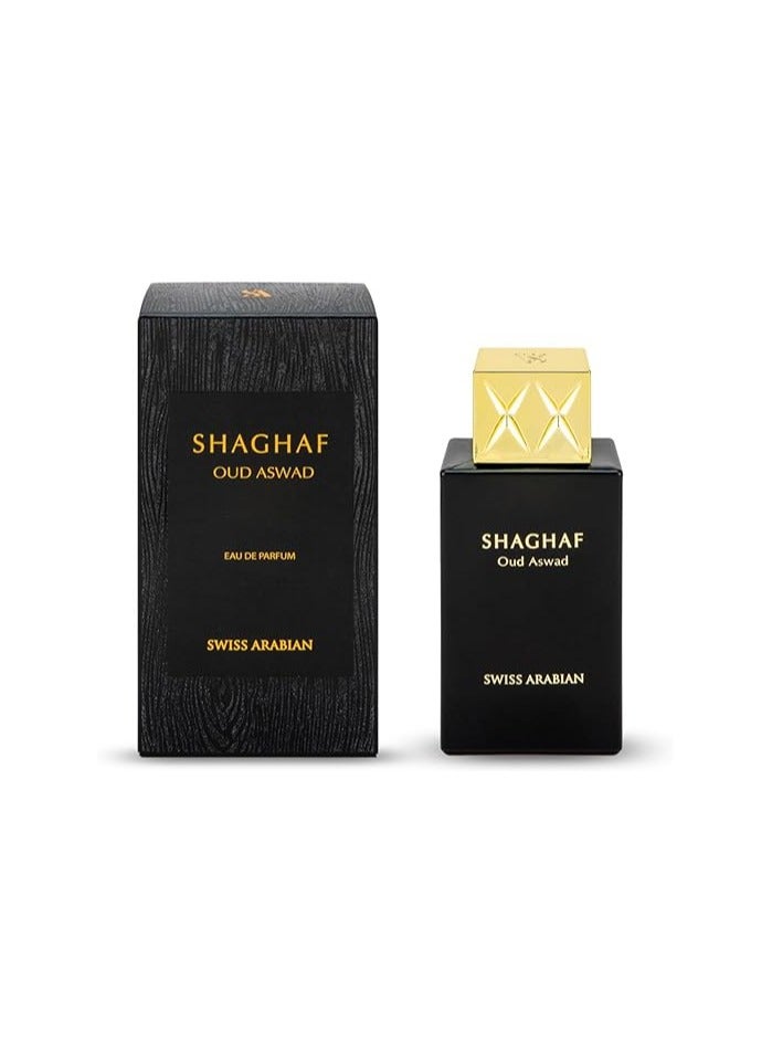 Swiss Arabian Shaghaf Oud Aswad Unisex Eau De Parfum 75ml