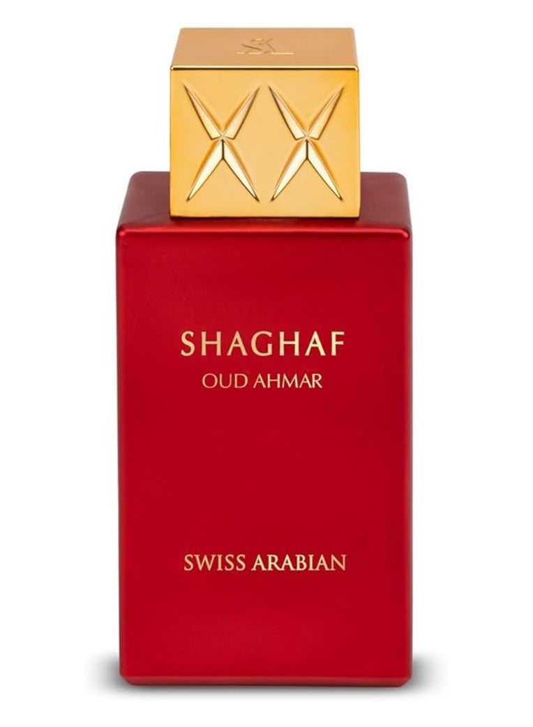 Swiss Arabian Shaghaf Oud Ahmar - Unisex Eau De Parfum - 75Ml
