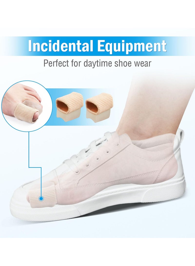 Bunion Corrector for Women & Men, Big Toe Adjustable Knob Bunion Splint for Bunion Relief, Orthopedic Toe Straightener with Anti-slip Heel Strap, Suitable for Left and Right Feet