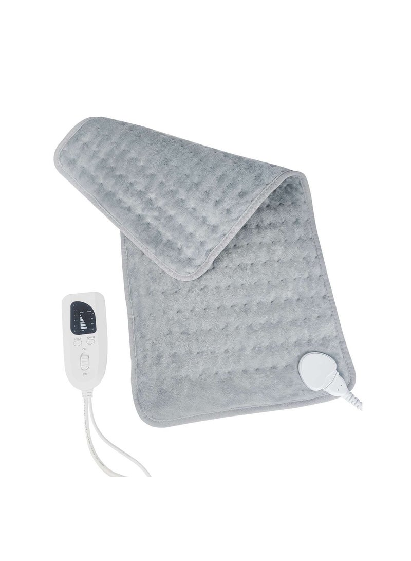 Electric Heating Pad for Back Pain & Cramps Relief, 30 x 60cm USB Heat Mat, Auto Shut Off, Fast Heating Technology, Portable Car Travel Electric Warm Heat Mat, Crystal Fleece Safe Heated Pad