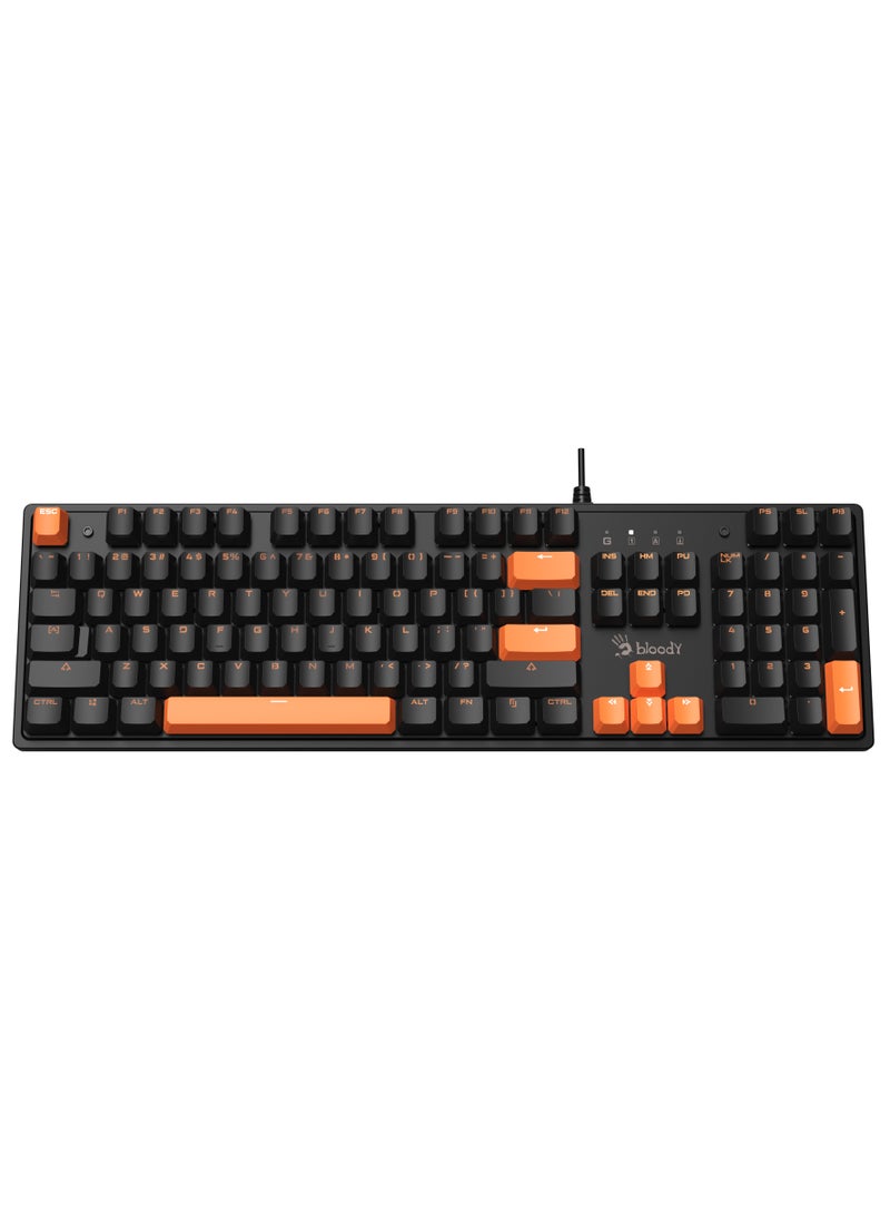 Mechanical Gaming Keyboard S510N, Blms Customized RGB Switch, Black-Red