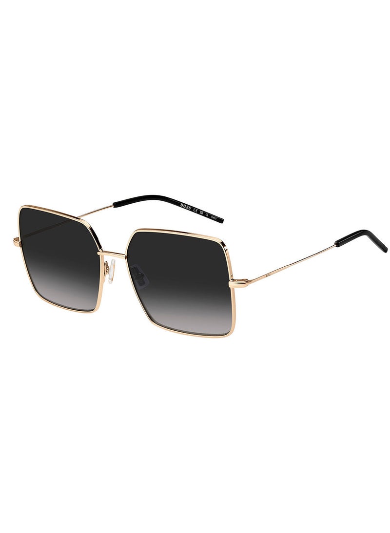 Women's UV Protection Square Sunglasses - Boss 1531/S Rose Gold 57 - Lens Size: 57 Mm