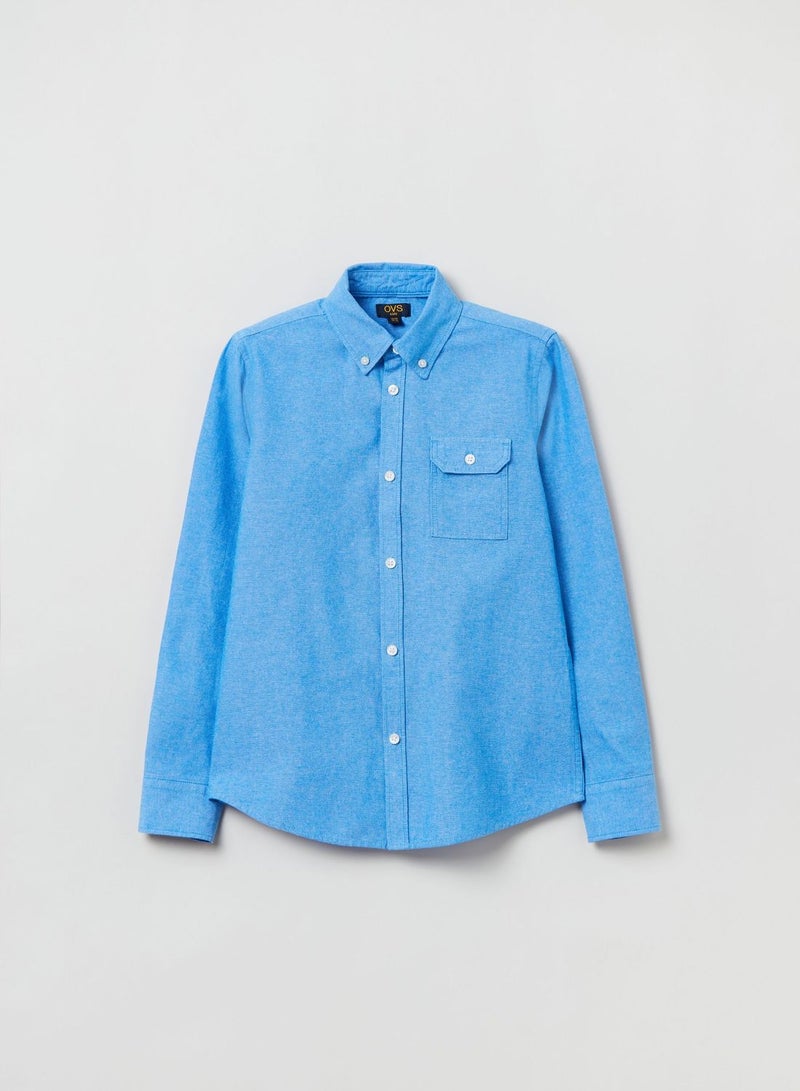OVS Cotton Shirt With Pocket