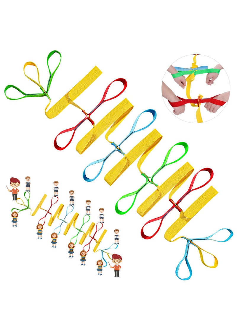 Toddler Walking Rope, Preschool Walking Rope with Handles Children Safety Walking Rope Preschool Walk in Line Ropes Fits up to 12 Children 2 Teachers for Toddlers Kids Daycare Preschool Walk Guides