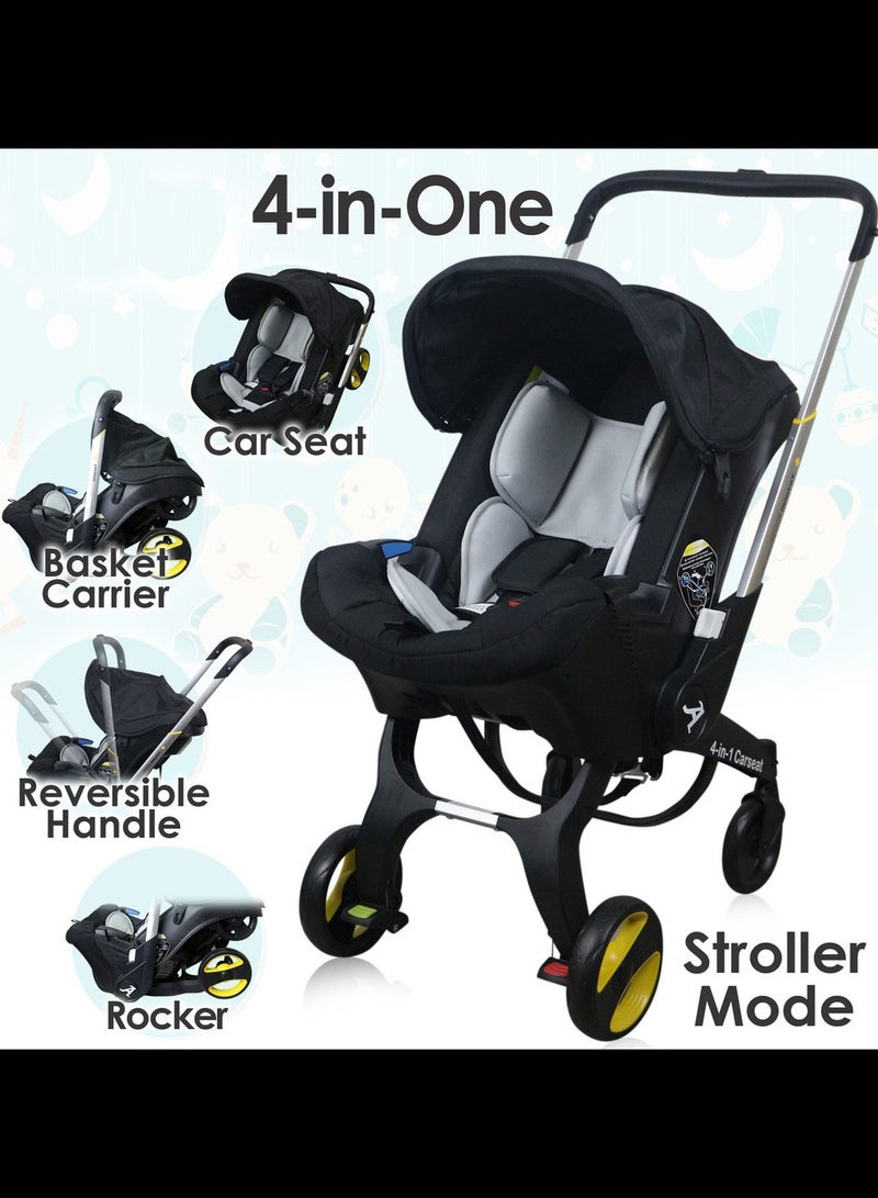 4 In 1 Infant Car Seat And Stroller 0 To 24 Month