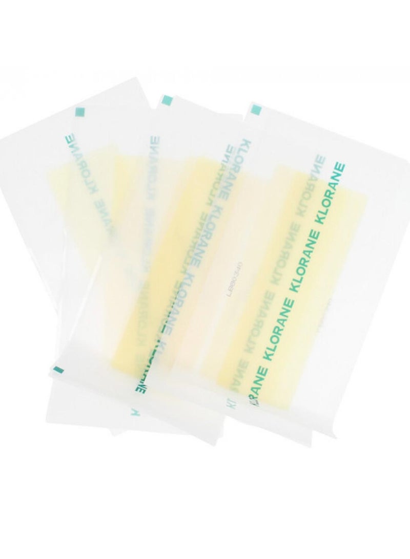 Cold wax bands with Sweet Almond - Legs