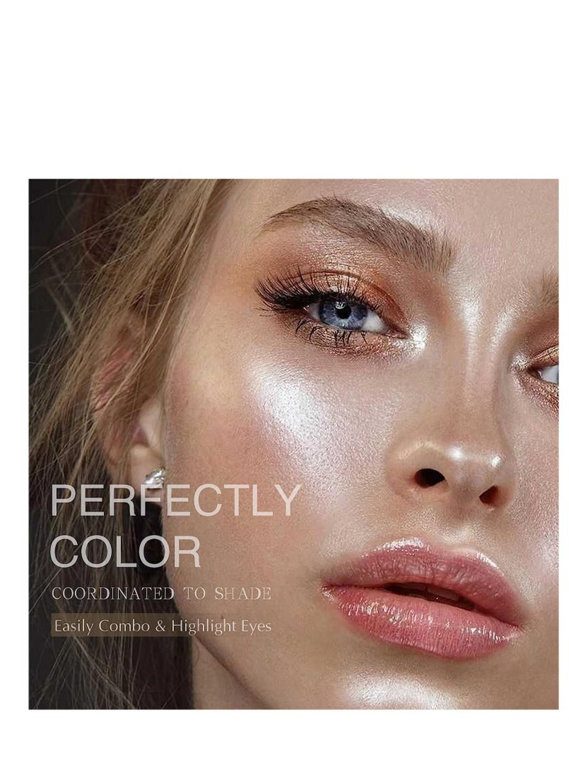 Eyeshadow Stick, Eye Brightener Stick, Shadow Pencil Makeup, Brightener Highlighter Eyeliner Crayon Make up (Mauve Taupe Shimmer)