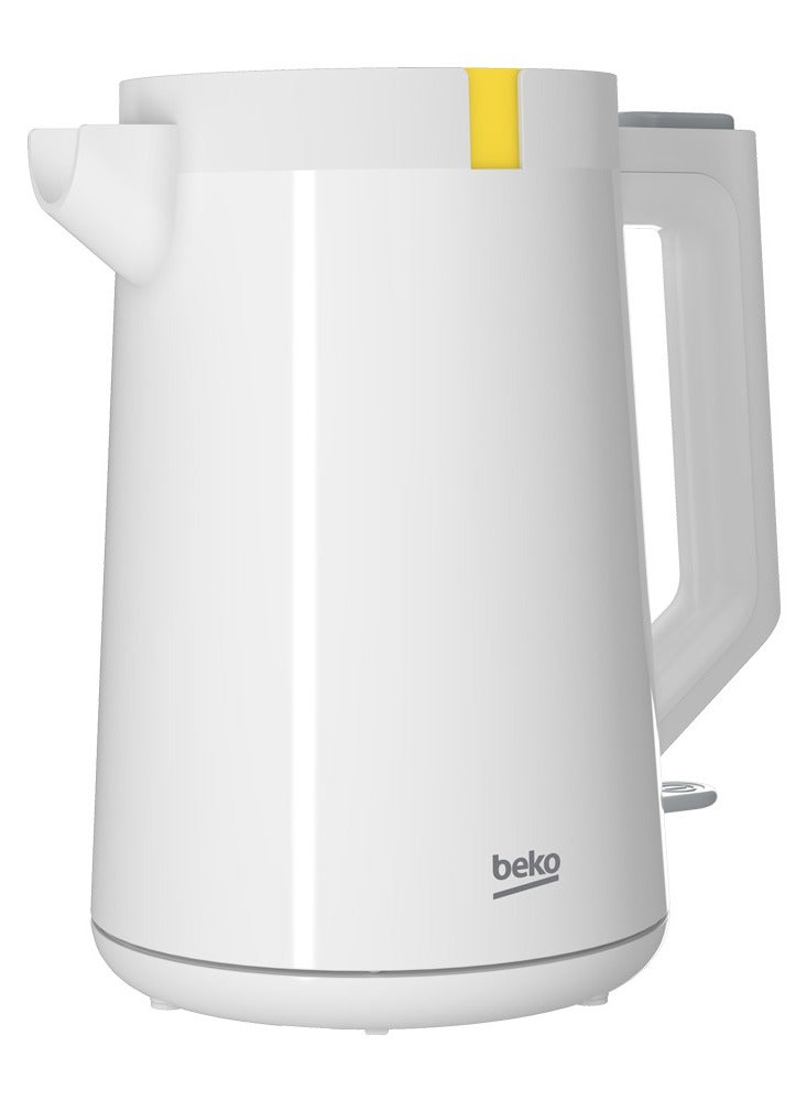 Electric Kettle, LED warning, Heat storage function, Dry-boil Protection, 360 degree rotating base, Wireless use, Auto Shut-off 1.7 L 2200 W WKM4215W White