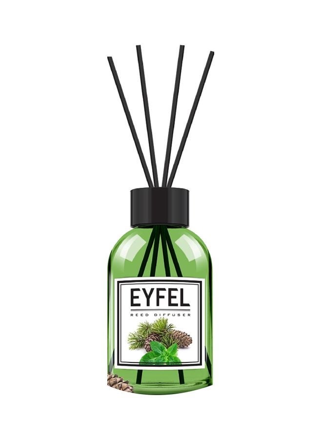 Eyfel Reed Diffuser - Mint And Pine Fragrance 120 ml - 2 pcs pack