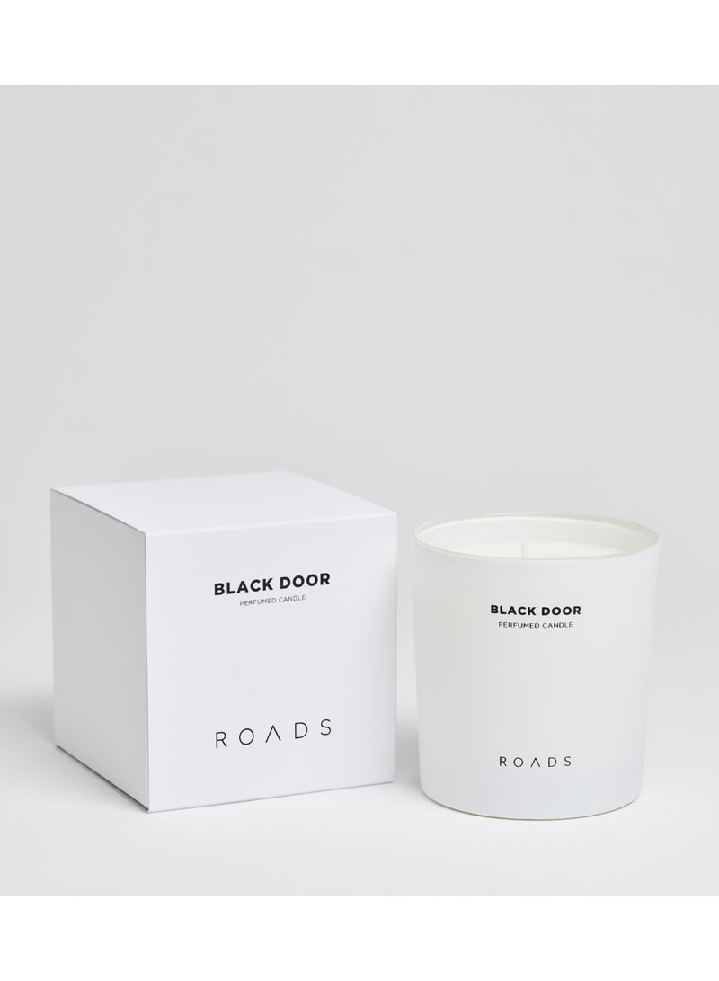 Black Door perfumed candle 250g by Roads