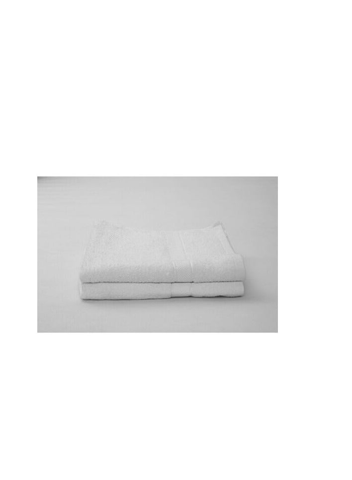 Princes Ring Spun Bath Towel Cotton, White 70X140cm
