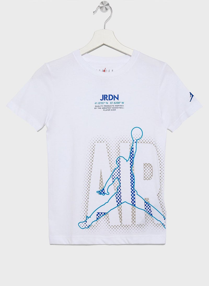 Kids Jordan Air Screen T-Shirt