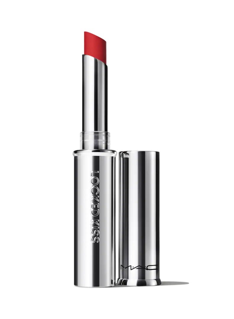Mac Locked Ki*s 24Hr Lipstick - Ruby True