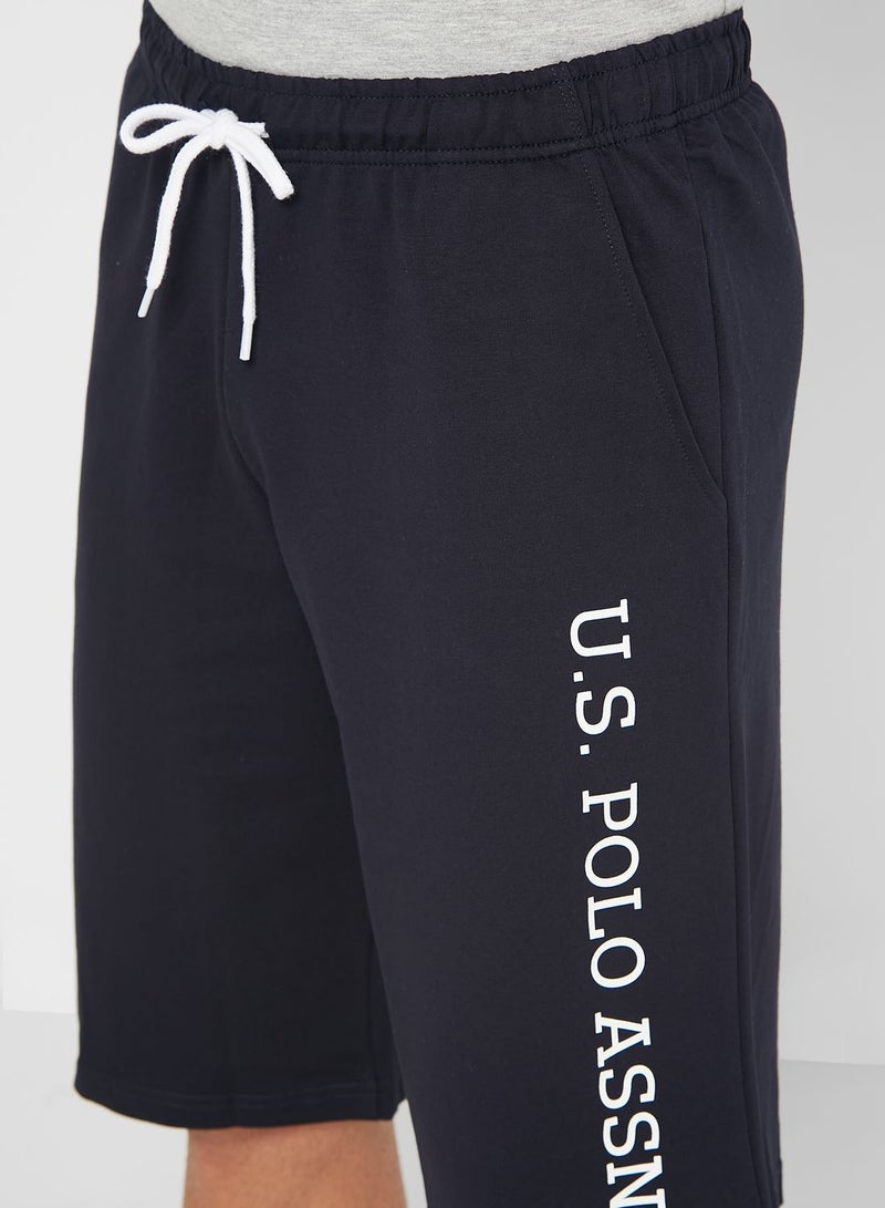 Drawstring Shorts Navy