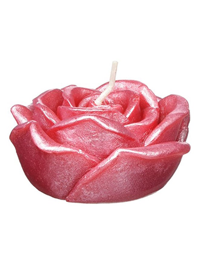12-Piece Folding Candle Set Red Rose