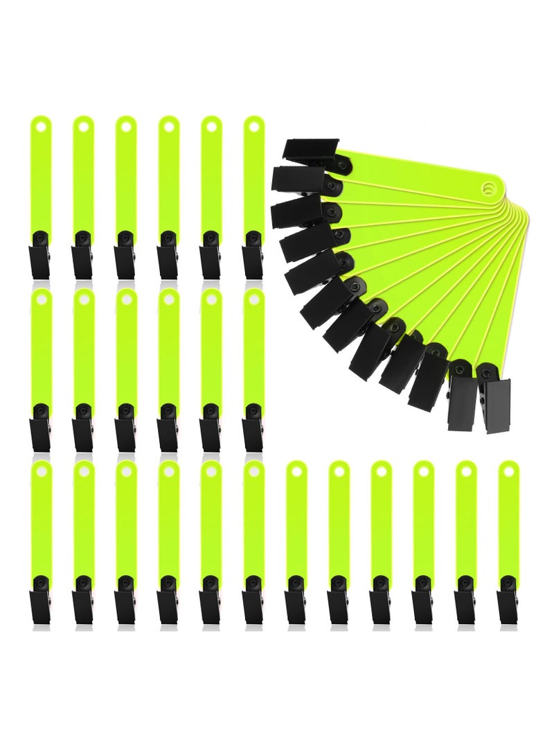 Trail Markers, Reflective Tree Tacks, Hunting Reflector Tacks, Made of Quality Plastic and Iron, Reliable and Sustained, Trail Marking Ribbon with Clips for Hiking, Hunting, Outdoor, Running