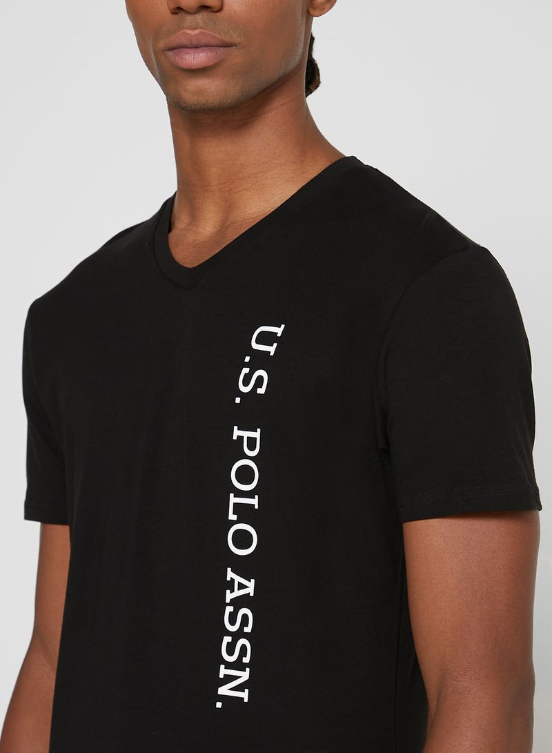 Logo V-Neck T-Shirt