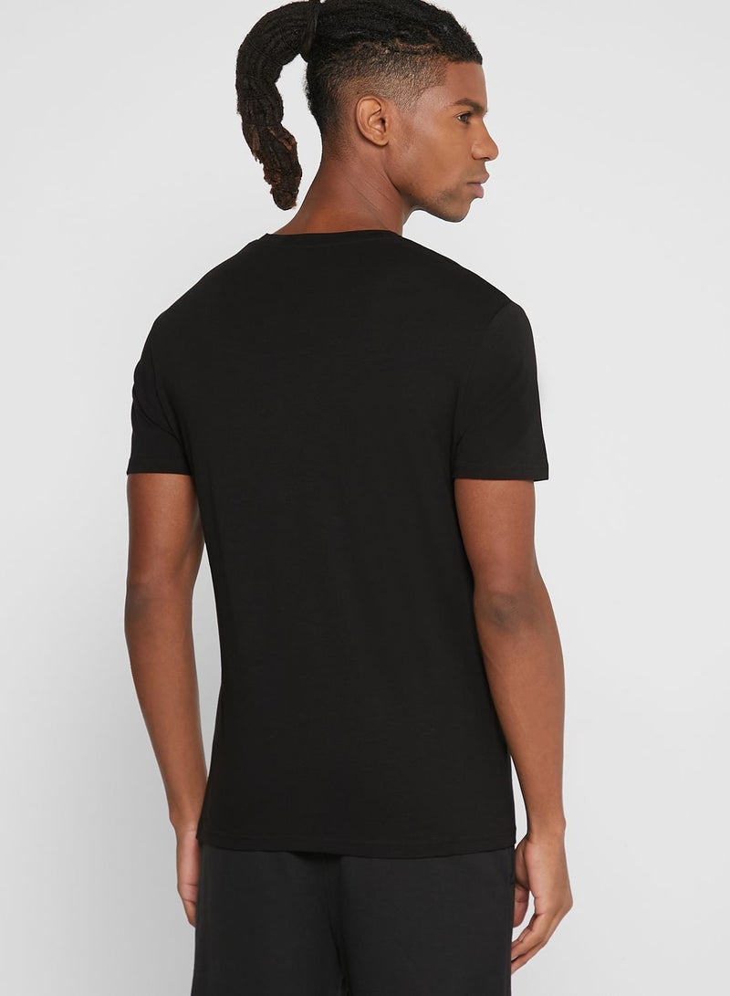 Logo V-Neck T-Shirt