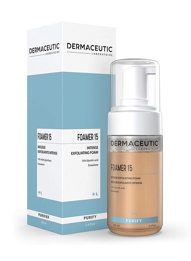 Dermaceutic Foamer 15 Exfoliating Cleasing Foam 100ml