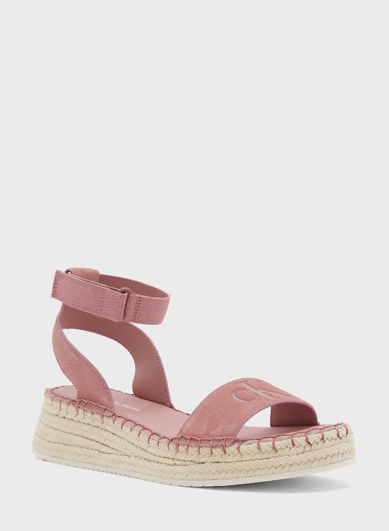 Sporty Wedge Sandals