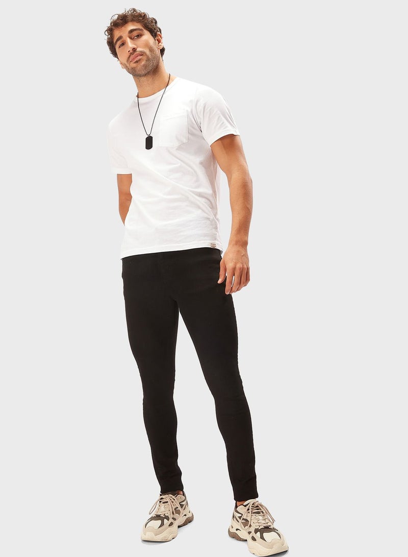 Rinse Wash Skinny Fit Jeans