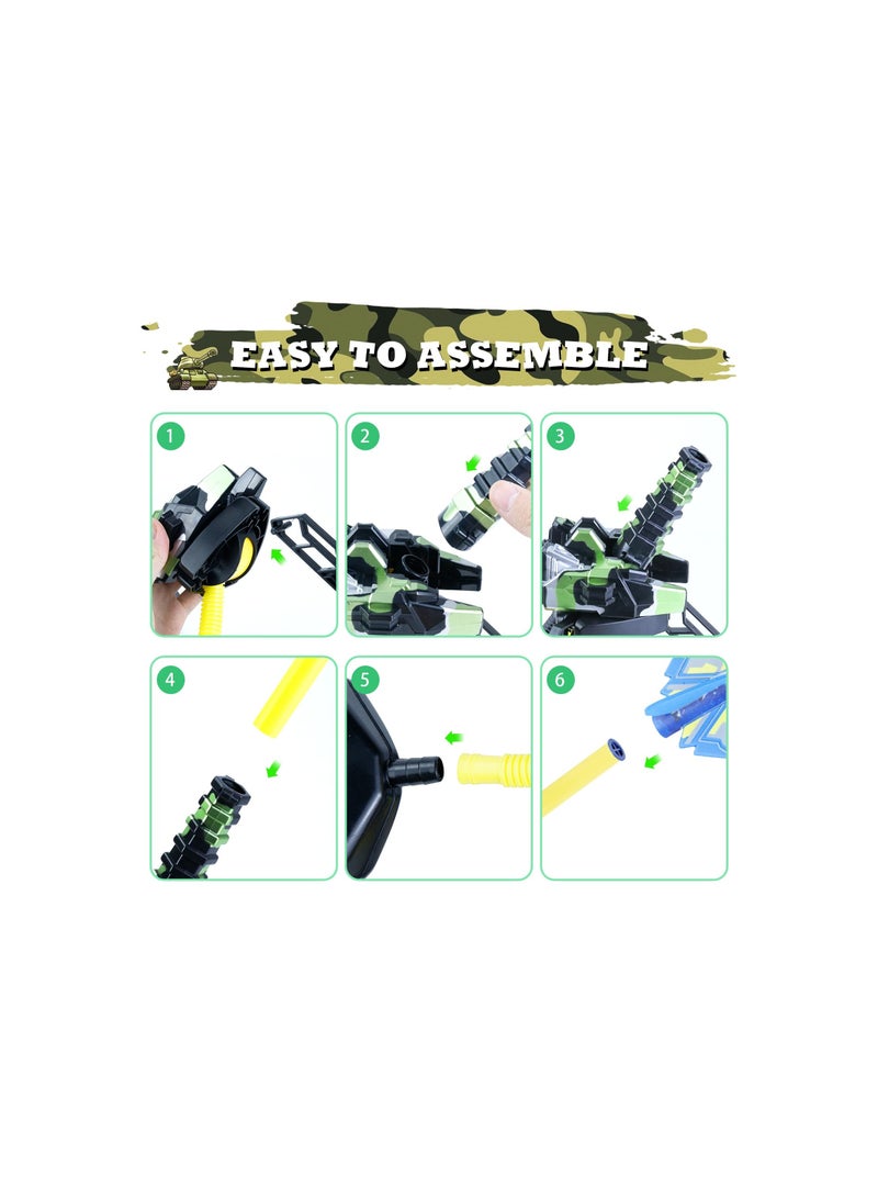 Rocket Launcher for Kids, Stomp Launch Up To 100 Ft, 3 Led Light-Up Planes and 3 Foam Stunt Planes, Fun Outdoor Toys, Birthday Gifts for Boys Girls Age 3-12 Year Old, Outdoor Games Camping or Travel