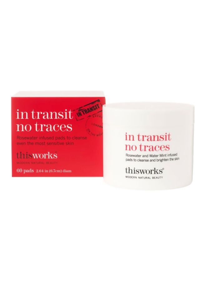 60-Piece In Transit No Traces Cleansing Wipe Set